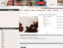 Tablet Screenshot of es.prensadehoy.com